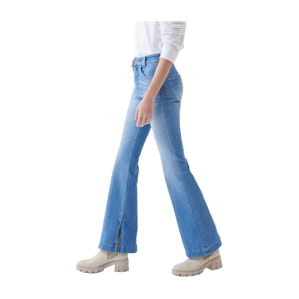 Salsa Boot-cut Jeans Blue Dames