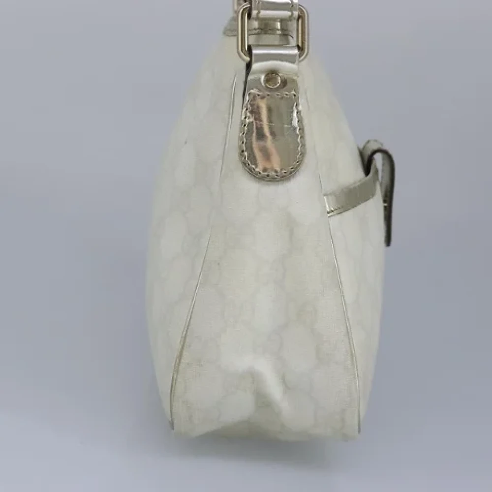 Gucci Vintage Pre-owned Canvas gucci-bags White Dames