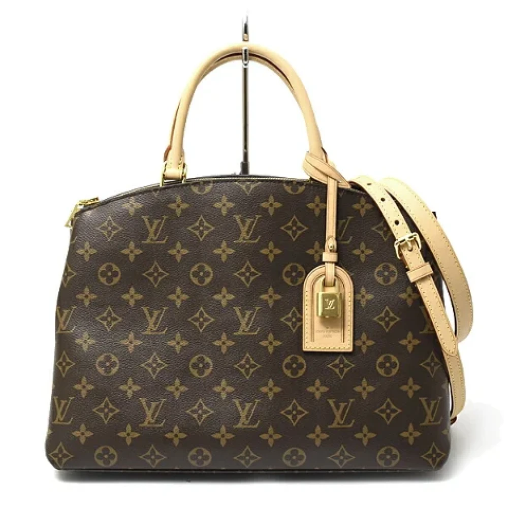 Louis Vuitton Vintage Pre-owned Canvas handbags Brown Dames