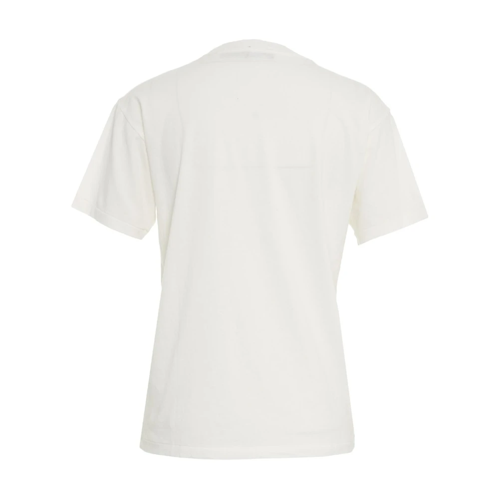 Polo Ralph Lauren Wit Stijlvol T-shirt met Print White Dames