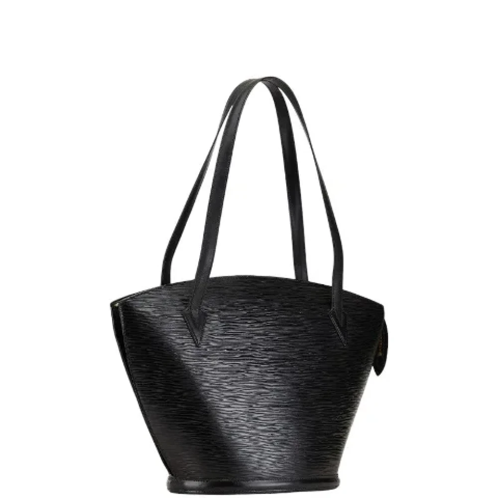 Louis Vuitton Vintage Pre-owned Leather totes Black Dames