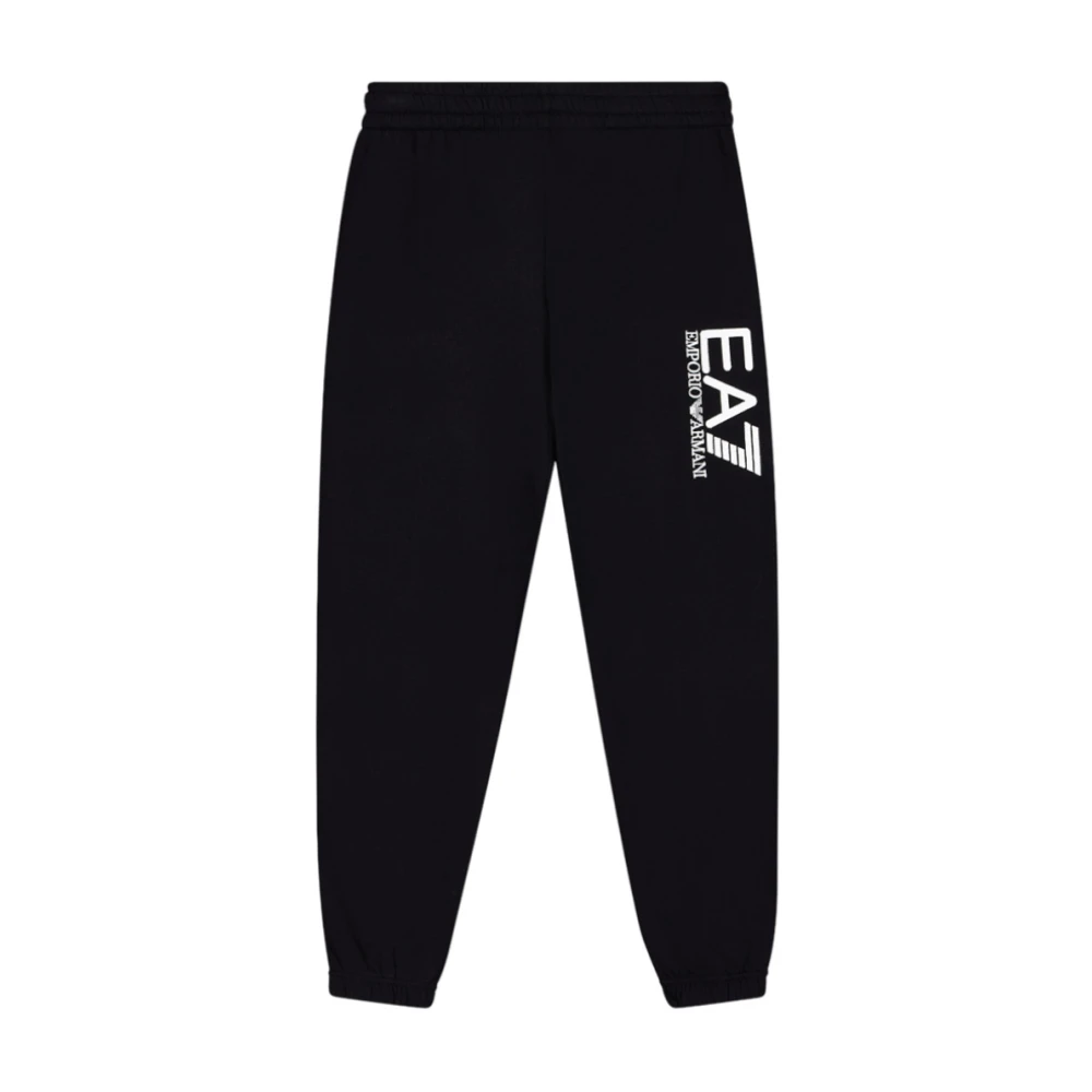 Emporio Armani Ea7 Men's Black Sweatpants, L, Slim Fit Trousers