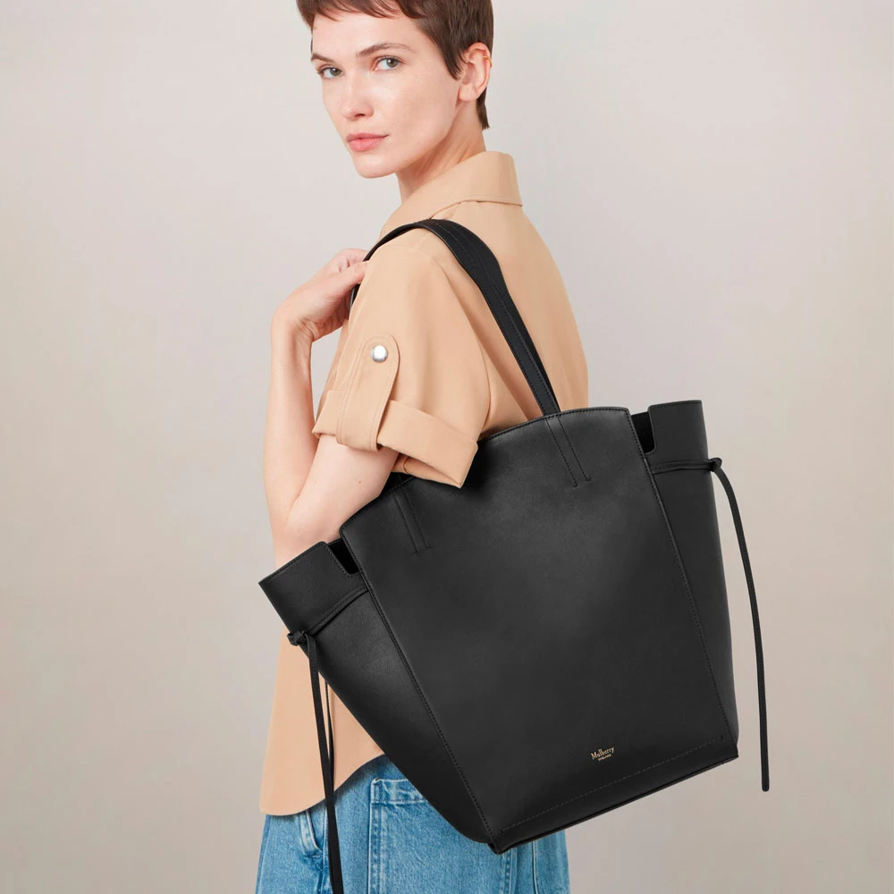 Mulberry Clovelly Tote Zwart Black Dames
