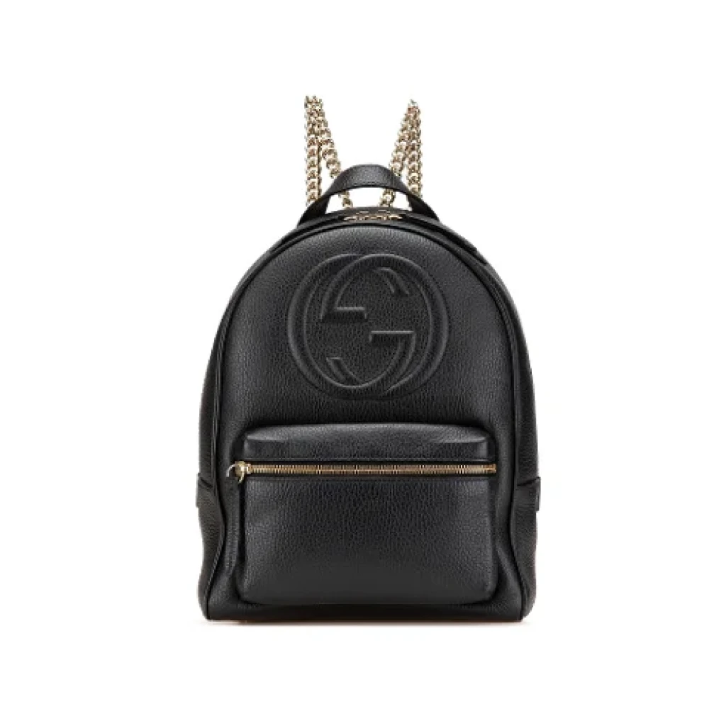 Pre-owned > Pre-owned Bags > Pre-owned Backpacks - - Gucci Vintage - Modalova