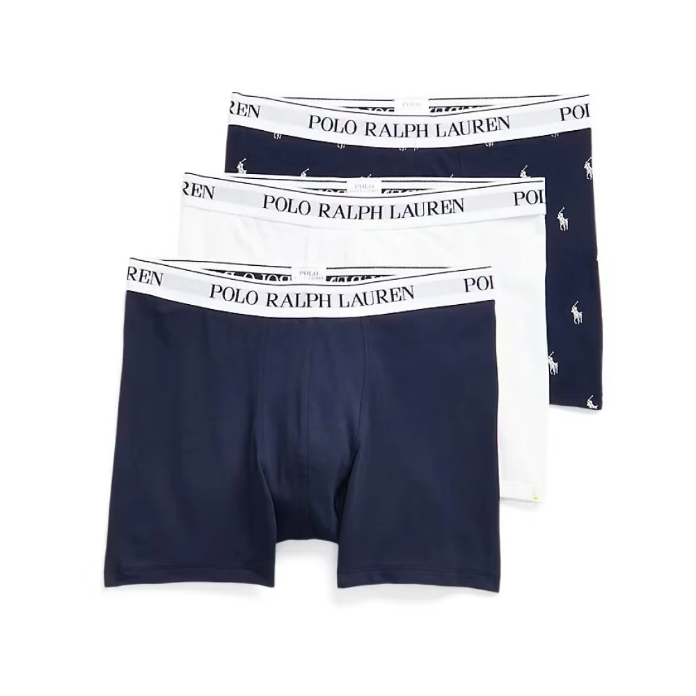 Polo Ralph Lauren Men's Multicolor Underpants, L, 3-In-1 Boxer Briefs