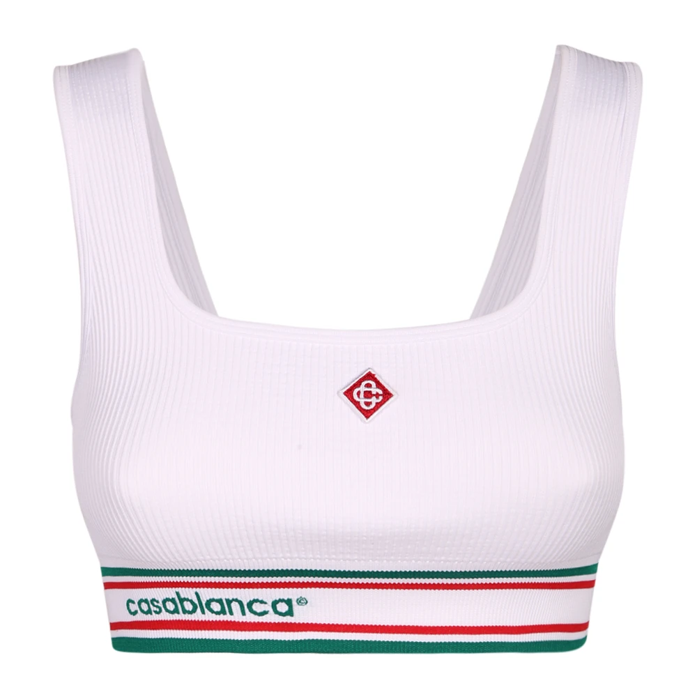 Casablanca Women's White Sleeveless Tops