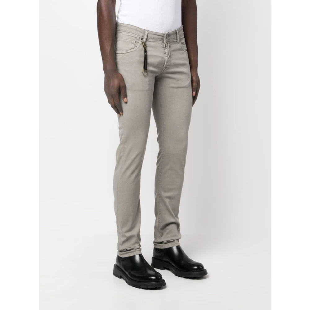 Incotex Vintage PPT Straight Broek Gray Heren