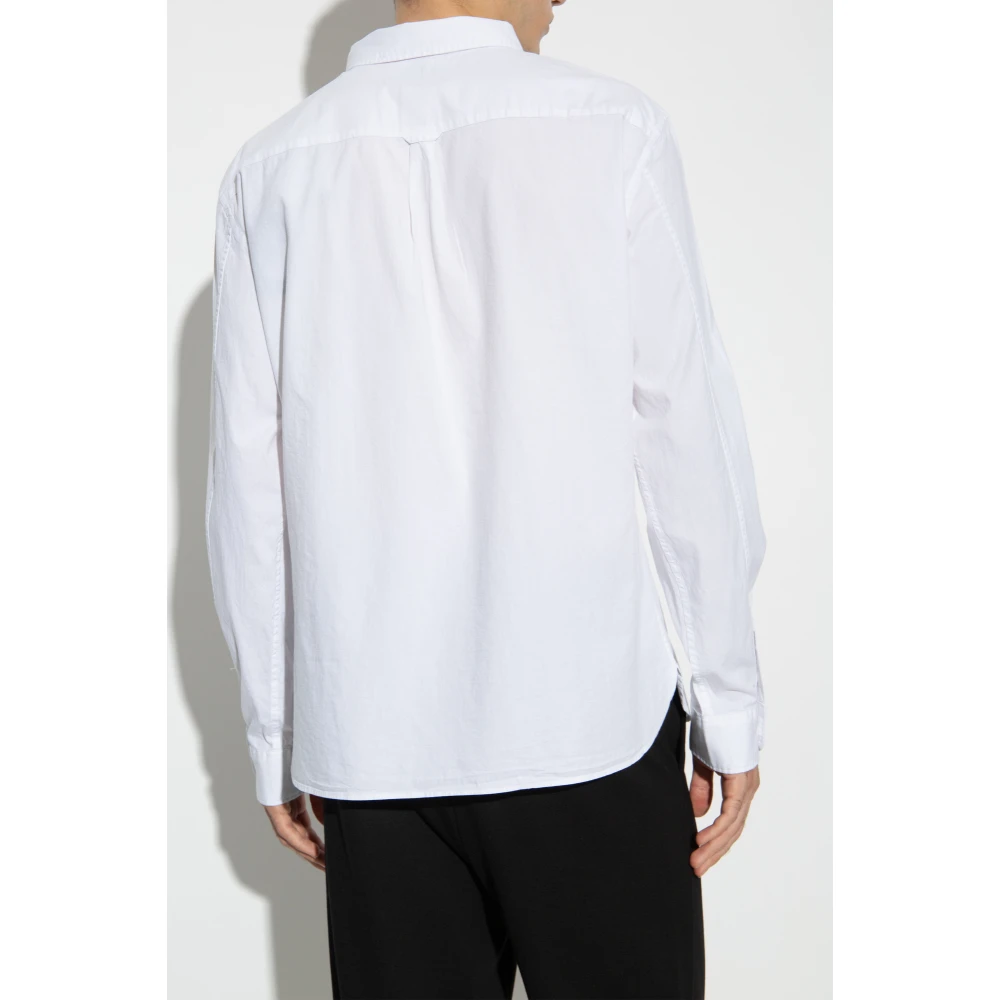 AllSaints Shirt Hawthor White Heren