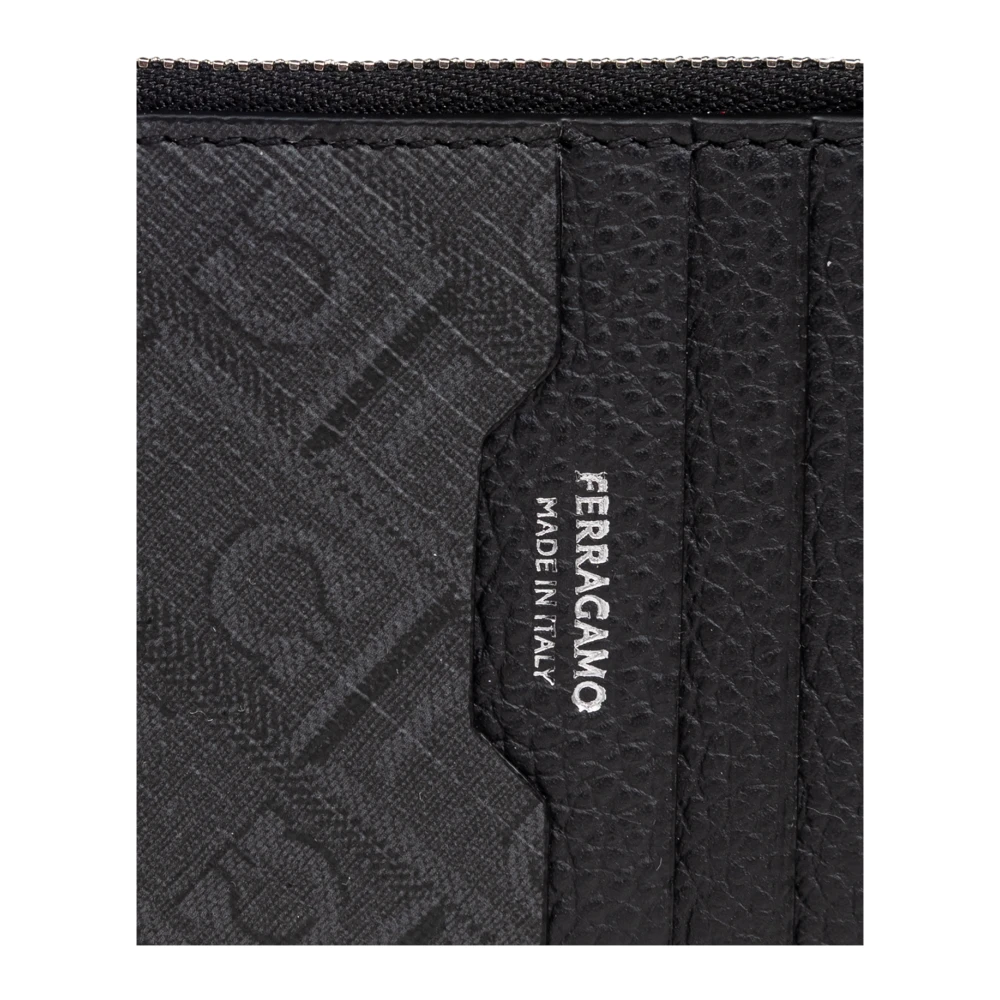 Salvatore Ferragamo Kaarthouder Black Heren