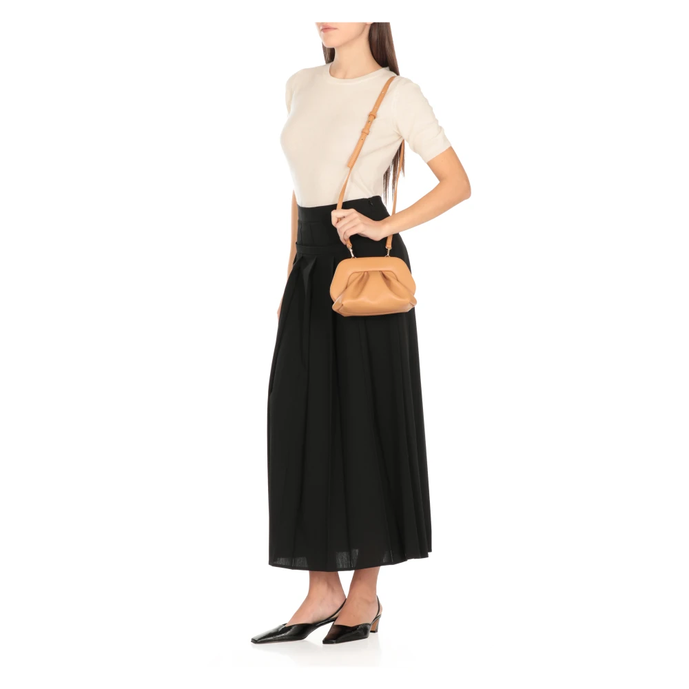 THEMOIRè Bruine vegan lederen clutch tas Brown Dames