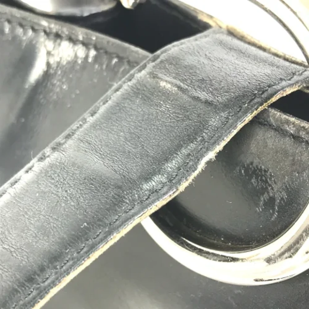 Cartier Vintage Pre-owned Leather shoulder-bags Black Dames
