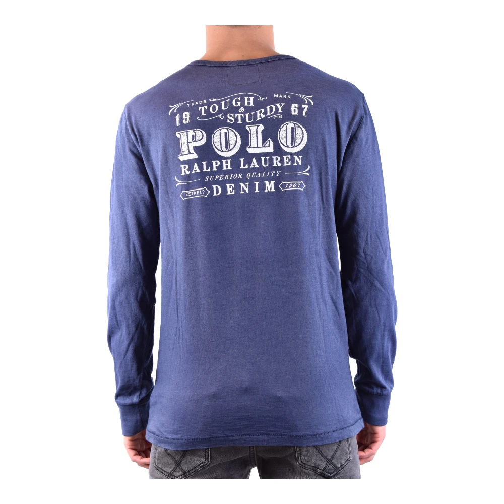 Polo Ralph Lauren Casual Katoenen T-Shirt voor Mannen Blue Heren