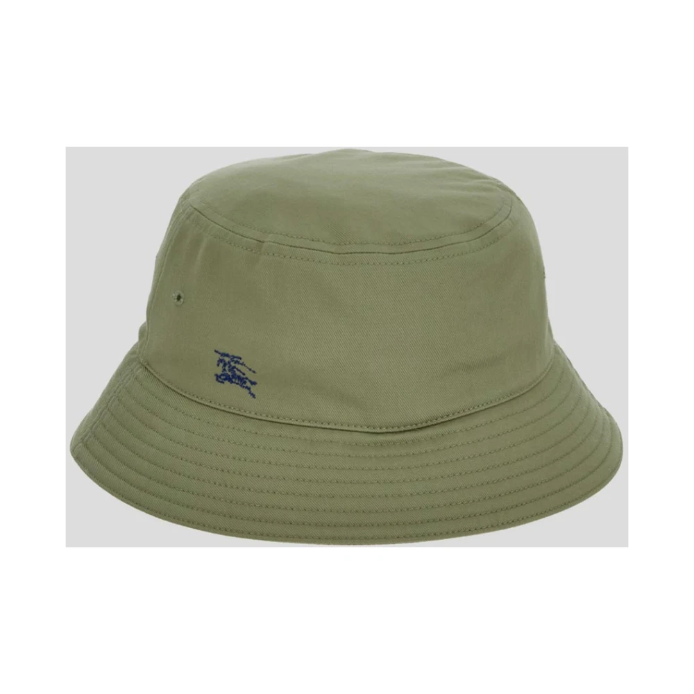 Burberry Hunter Green Cotton Bucket Hat Green Unisex