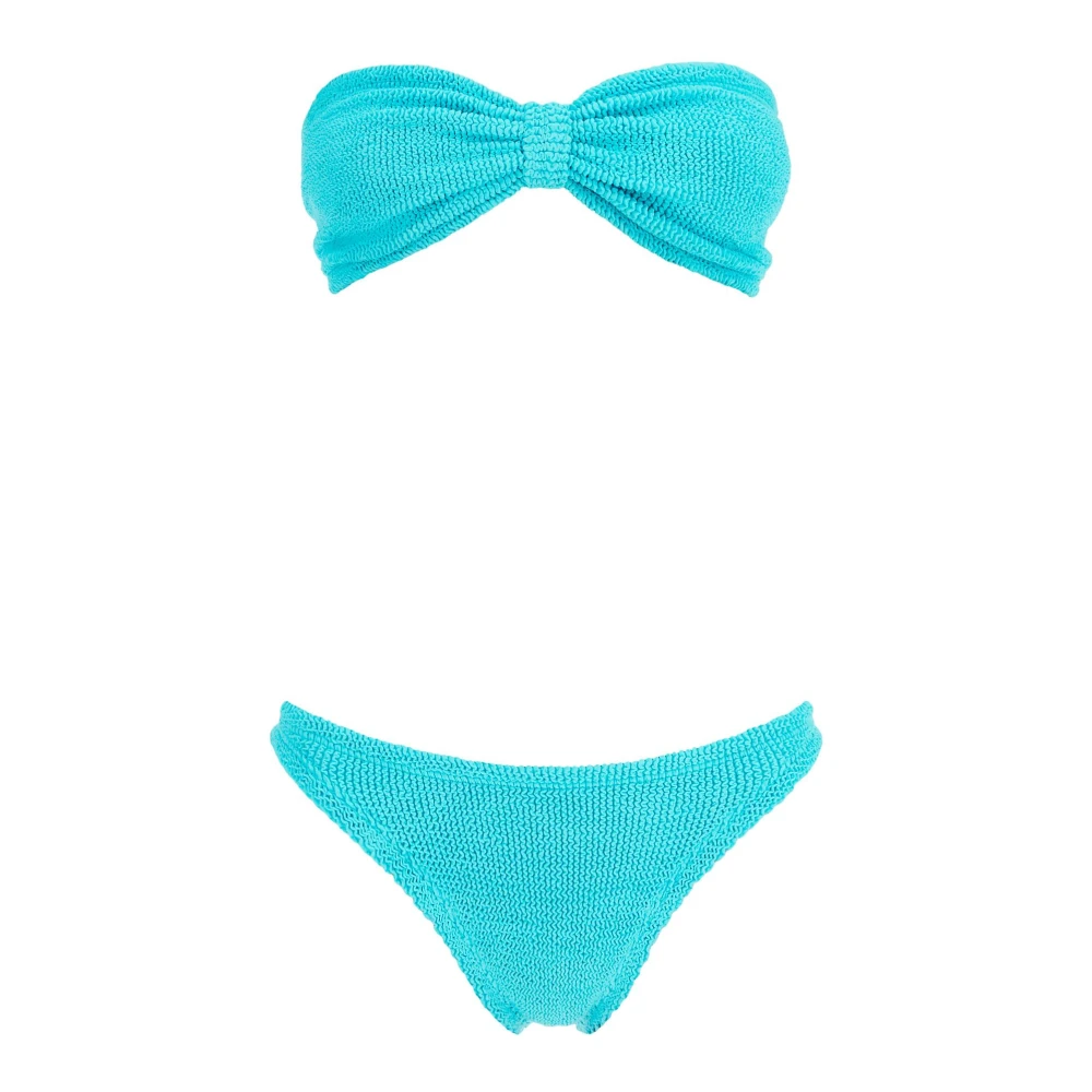 Korsrygg Bandeau Bikini Sett