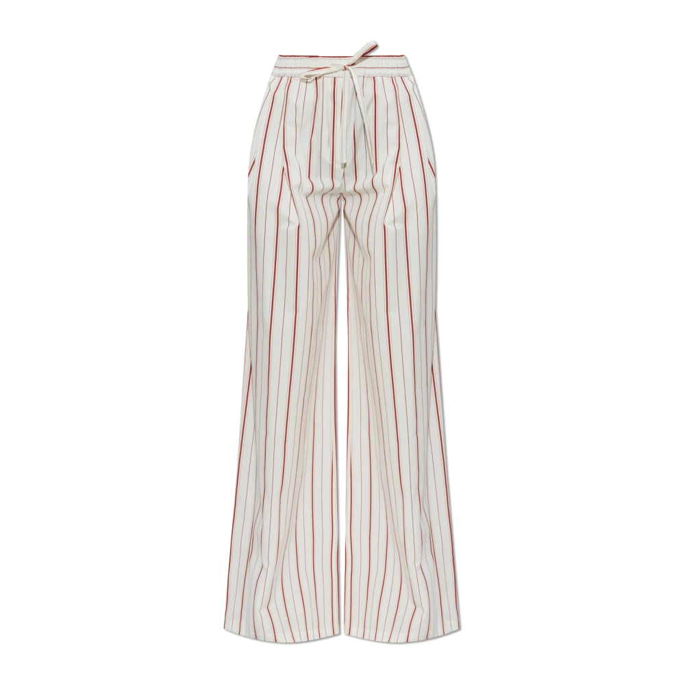 Dolce & Gabbana Donna Bianco Pantaloni, M, New,