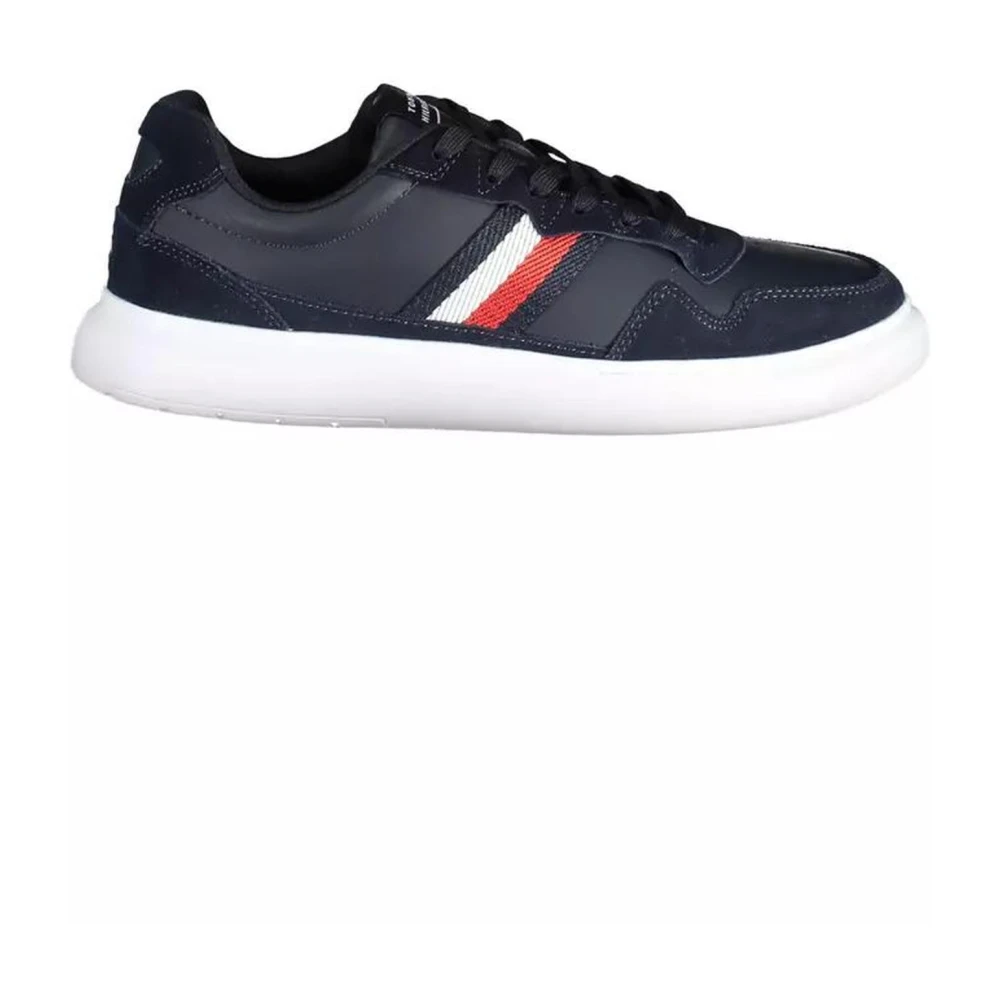 Tommy Hilfiger Men's Blue Sneakers, 10 Uk, Sports Sneaker With Contrasting Details