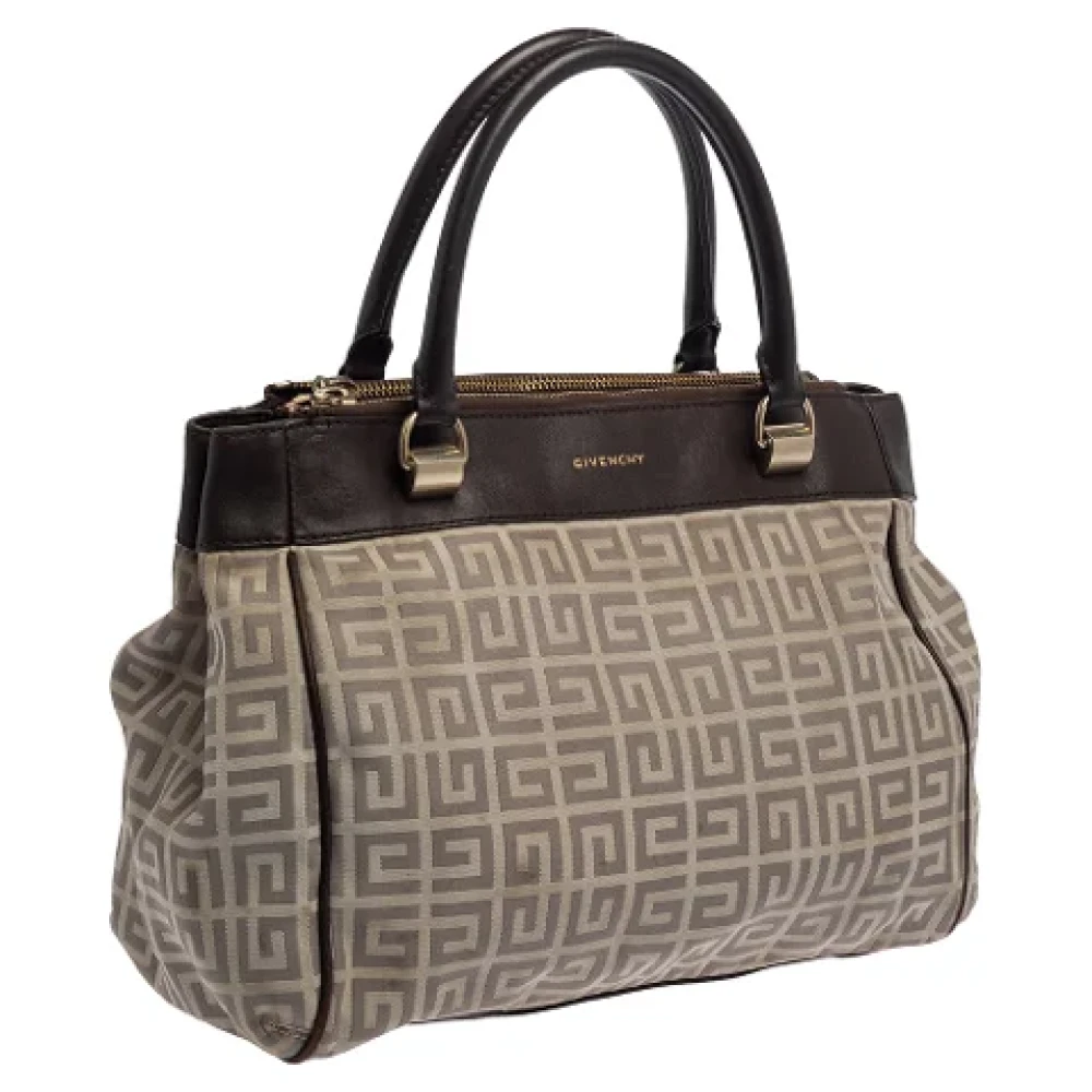 Givenchy Pre-owned Canvas totes Brown Dames
