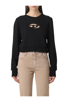 F-Slimmy-OD Cropped Sweatshirt