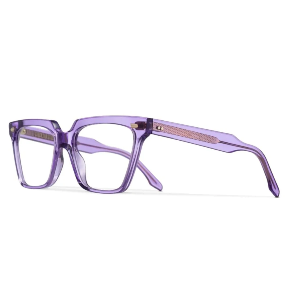 Cutler And Gross Paarse Kristal Optische Bril Purple Unisex
