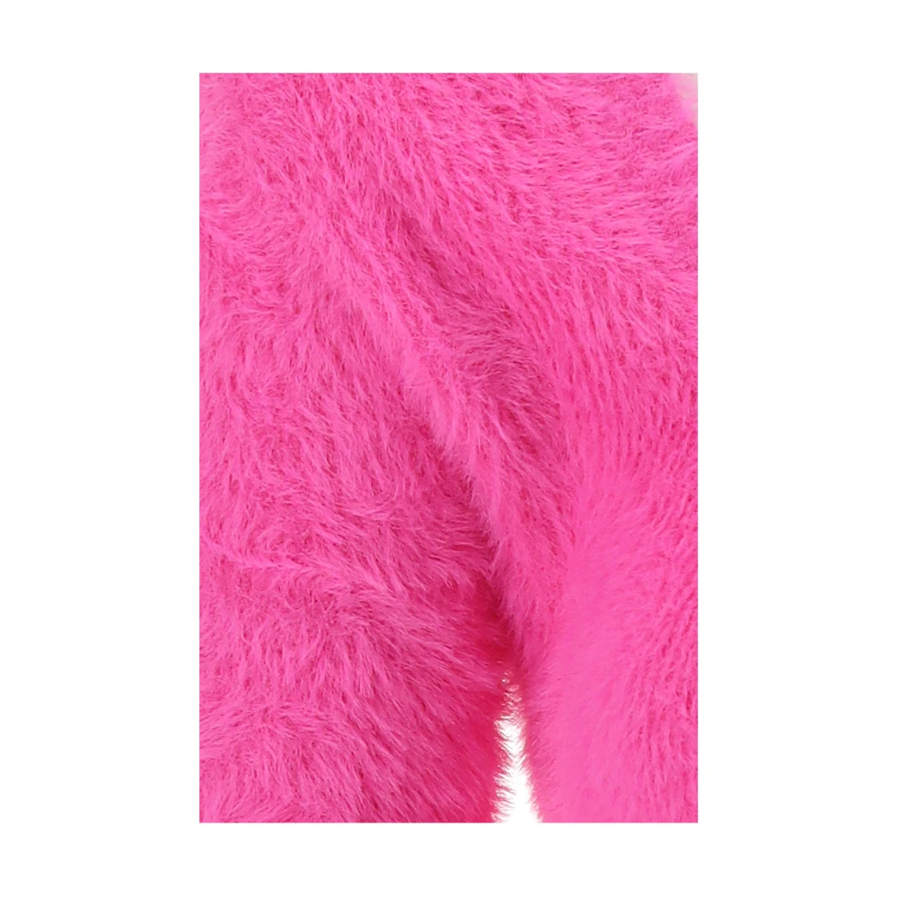 Jacquemus Motorjack met buisvormige rand Pink Dames