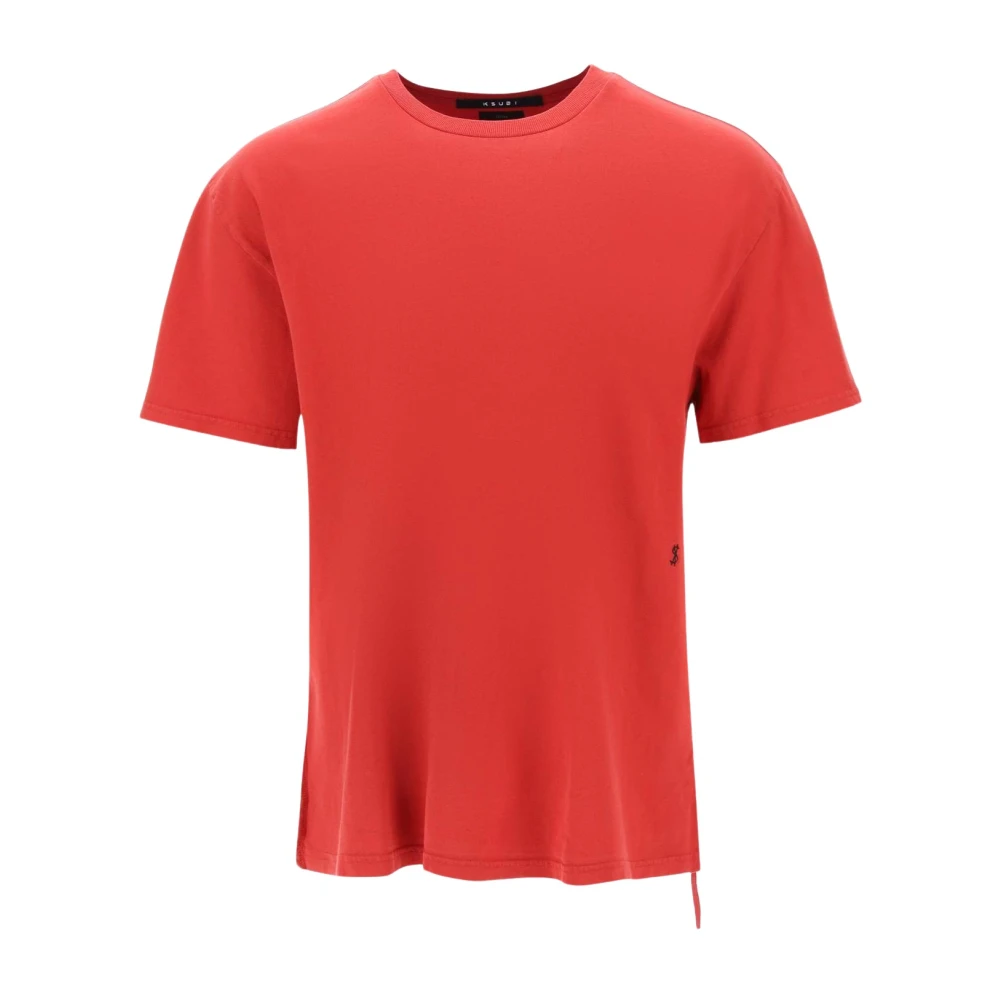 Ksubi T-Shirts Red Heren