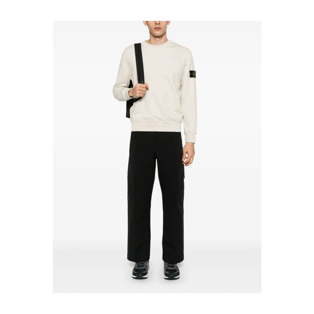 Stone Island Beige Sweater Herenmode Beige Heren