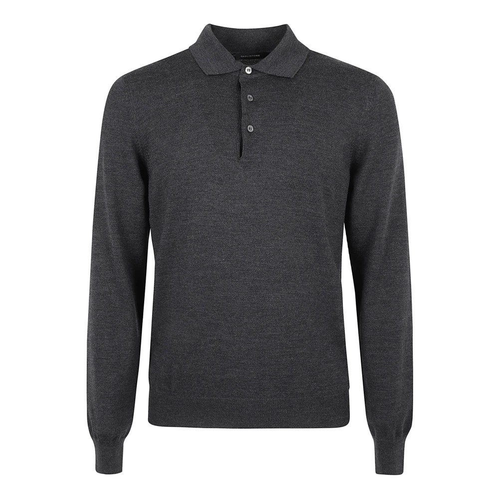 Tagliatore Herenkleding Sweatshirts Antraciet Aw24 Gray Heren