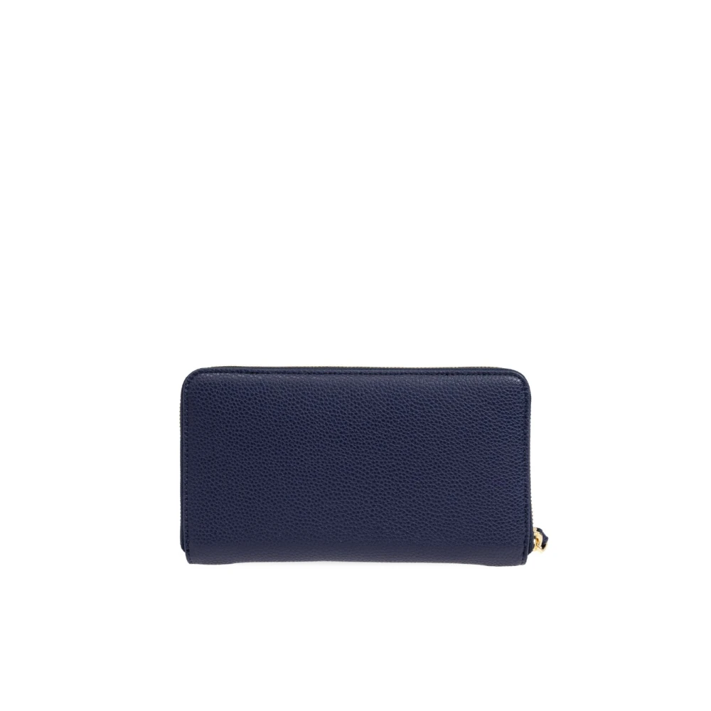 Emporio Armani Stijlvolle Portemonnee voor Mannen en Vrouwen Blue Dames
