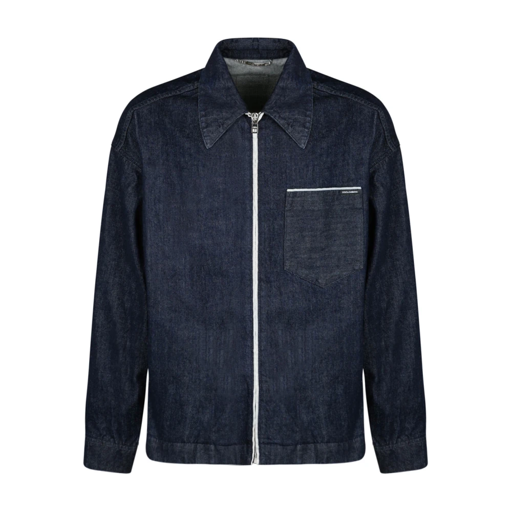 Jackets > Denim Jackets - - Dolce & Gabbana - Modalova