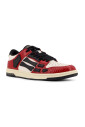 red-sneakers-with-perforated-toe