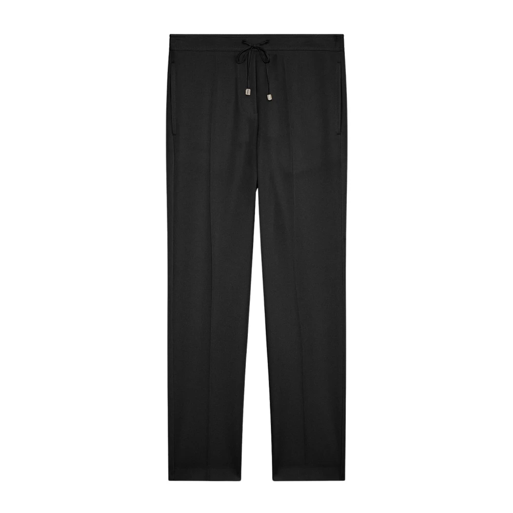 PATRIZIA PEPE Essentiële Trekkoord Broek Black Dames