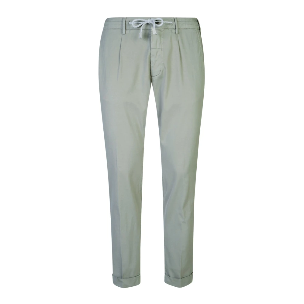 Eleventy Mannelijk Beige Broeken Heren, W31, Katoen, Jogger Broek