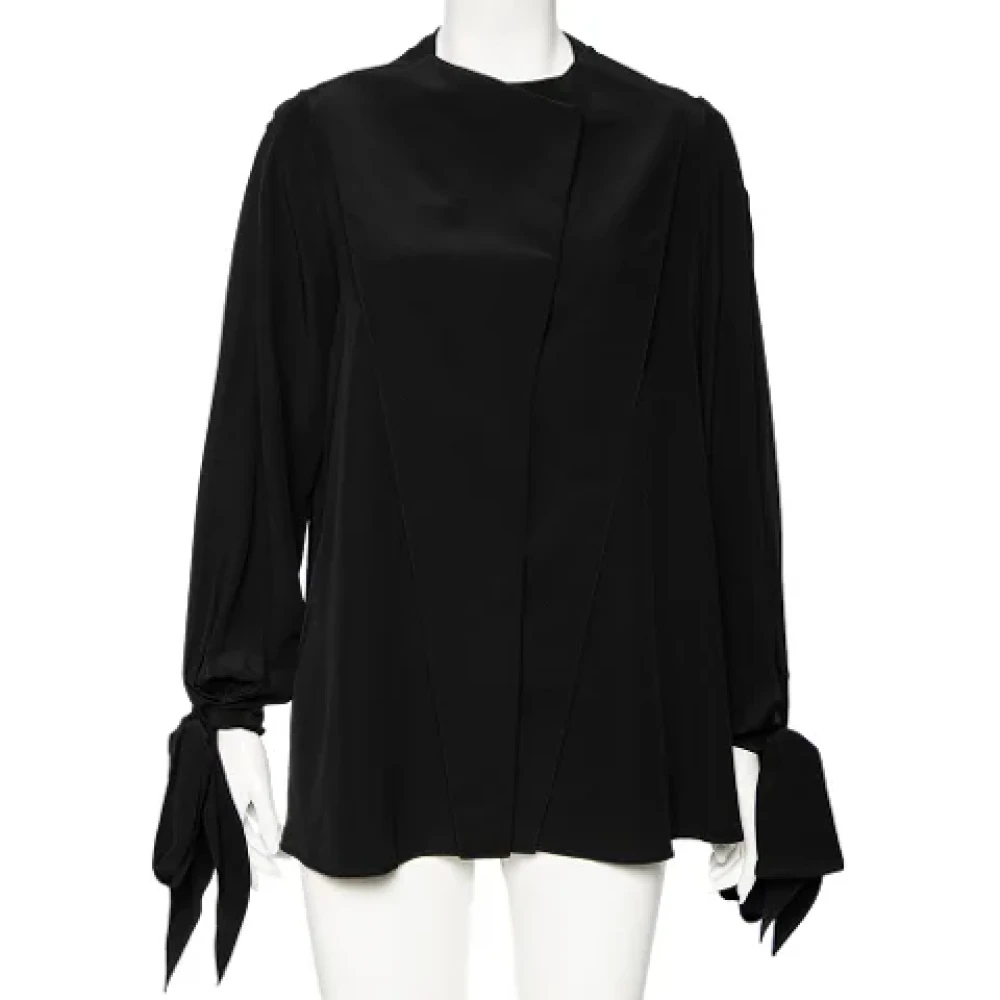 Givenchy Pre-owned Silk tops Black Dames