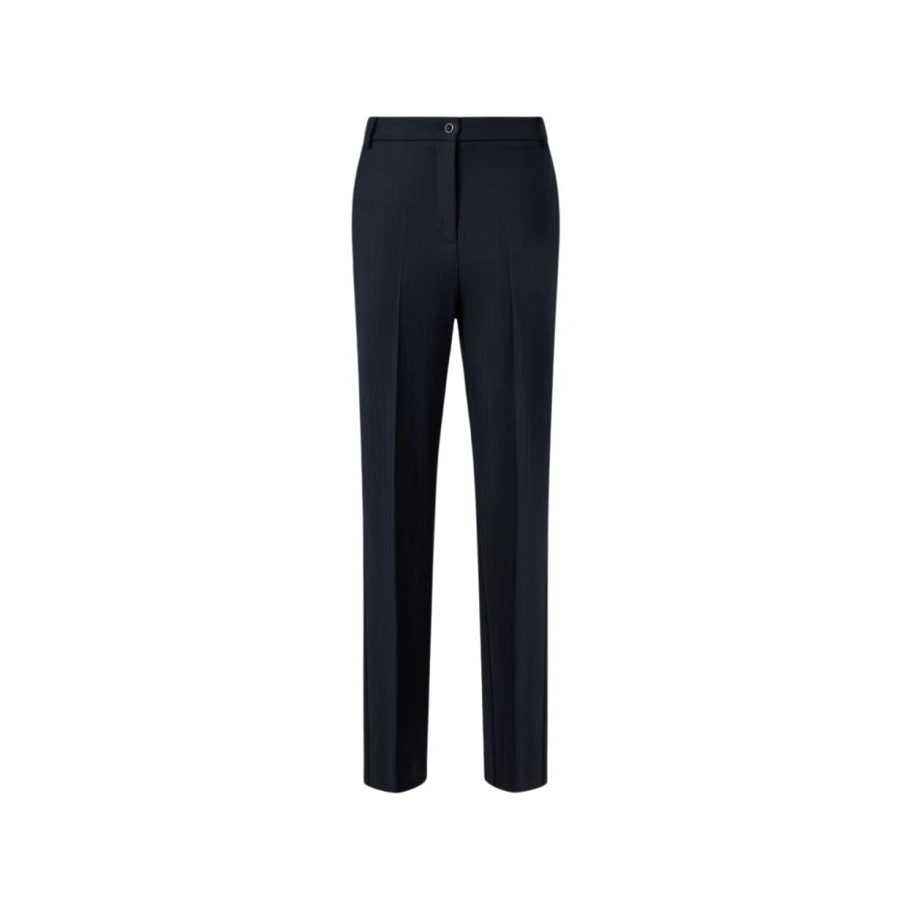 Pinko , Slim-Fit Trousers, Female, Blue, M, Slim-Fit Trousers