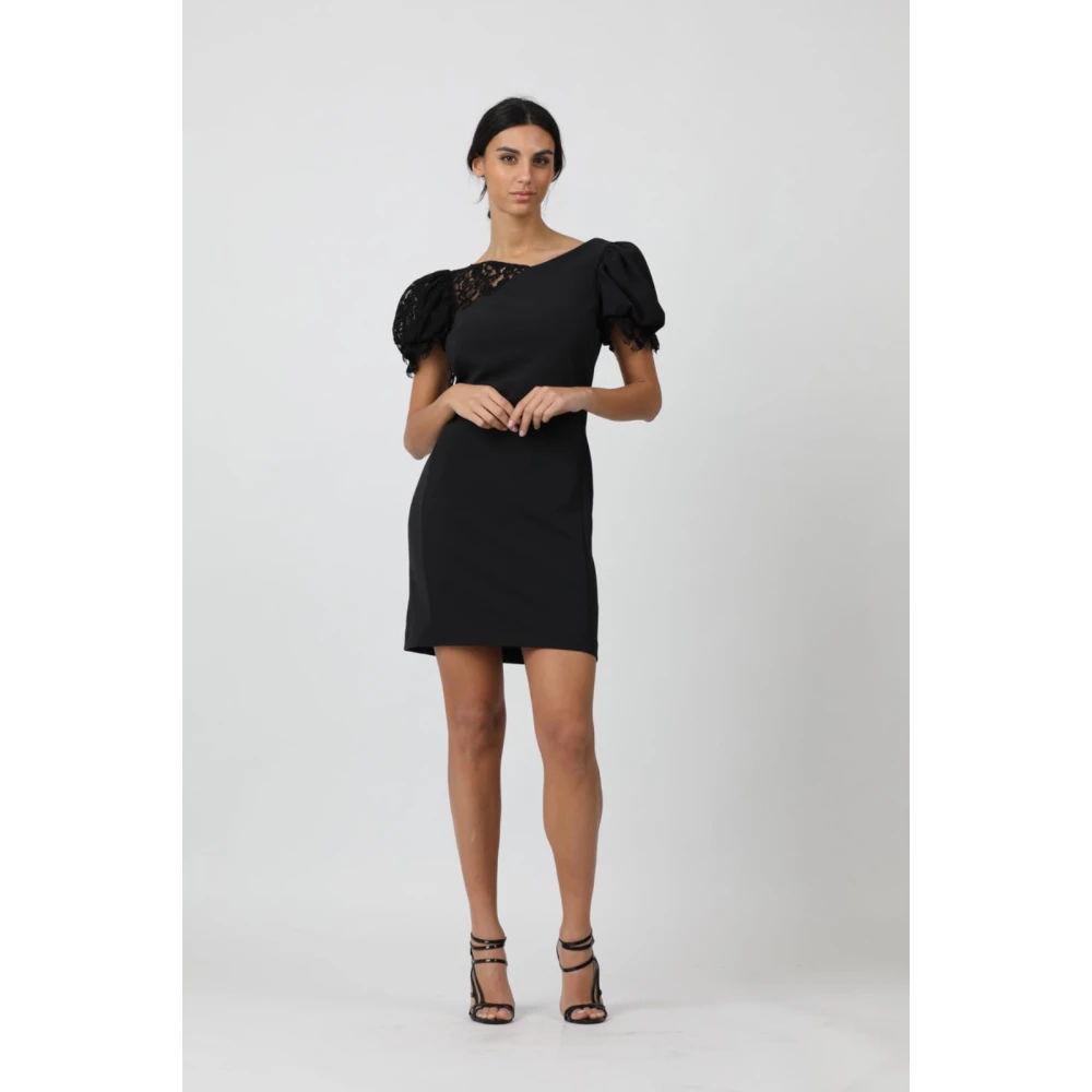 pinko Elegante Jurk Black Dames