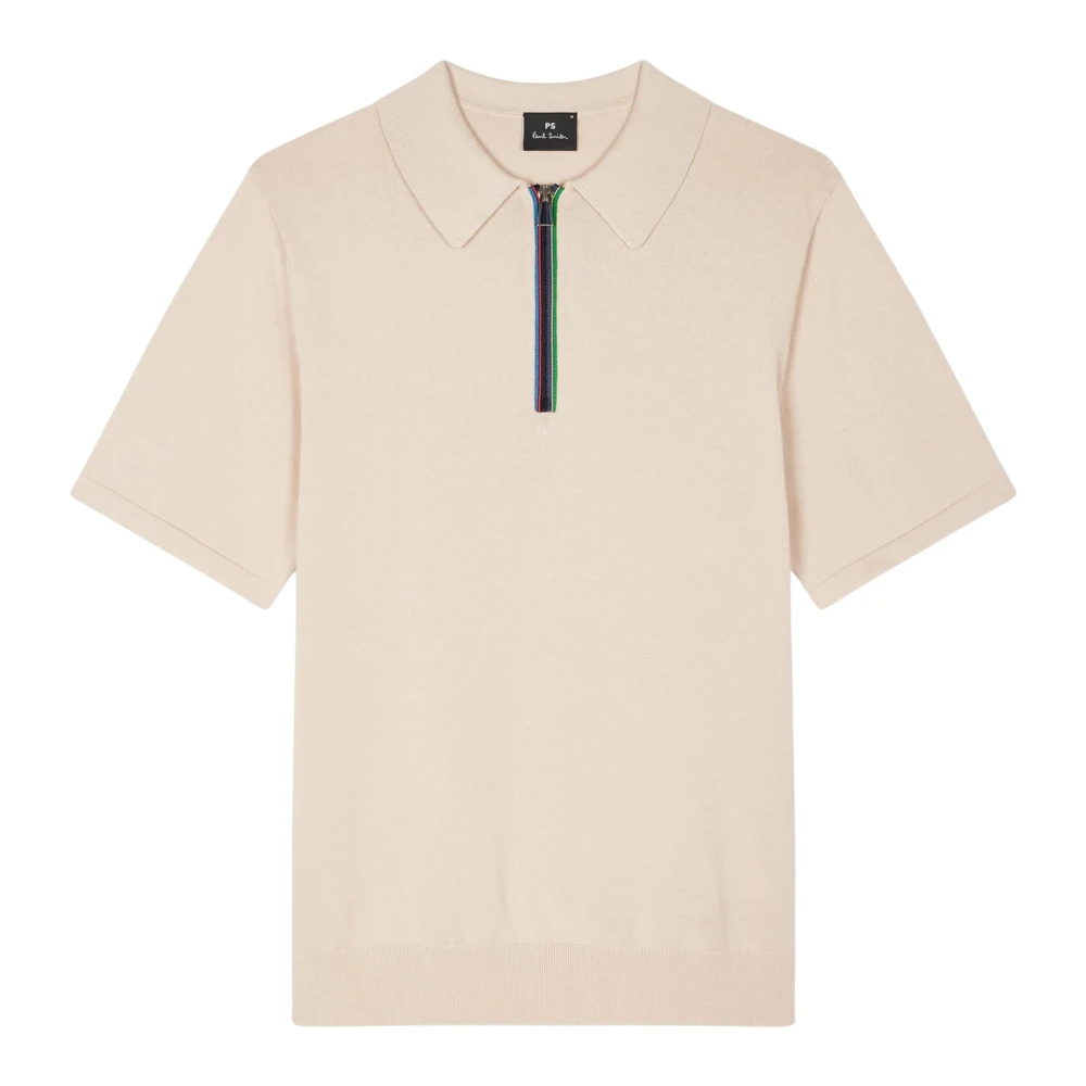 PS By Paul Smith Klassiek Poloshirt in Diverse Kleuren Beige Heren