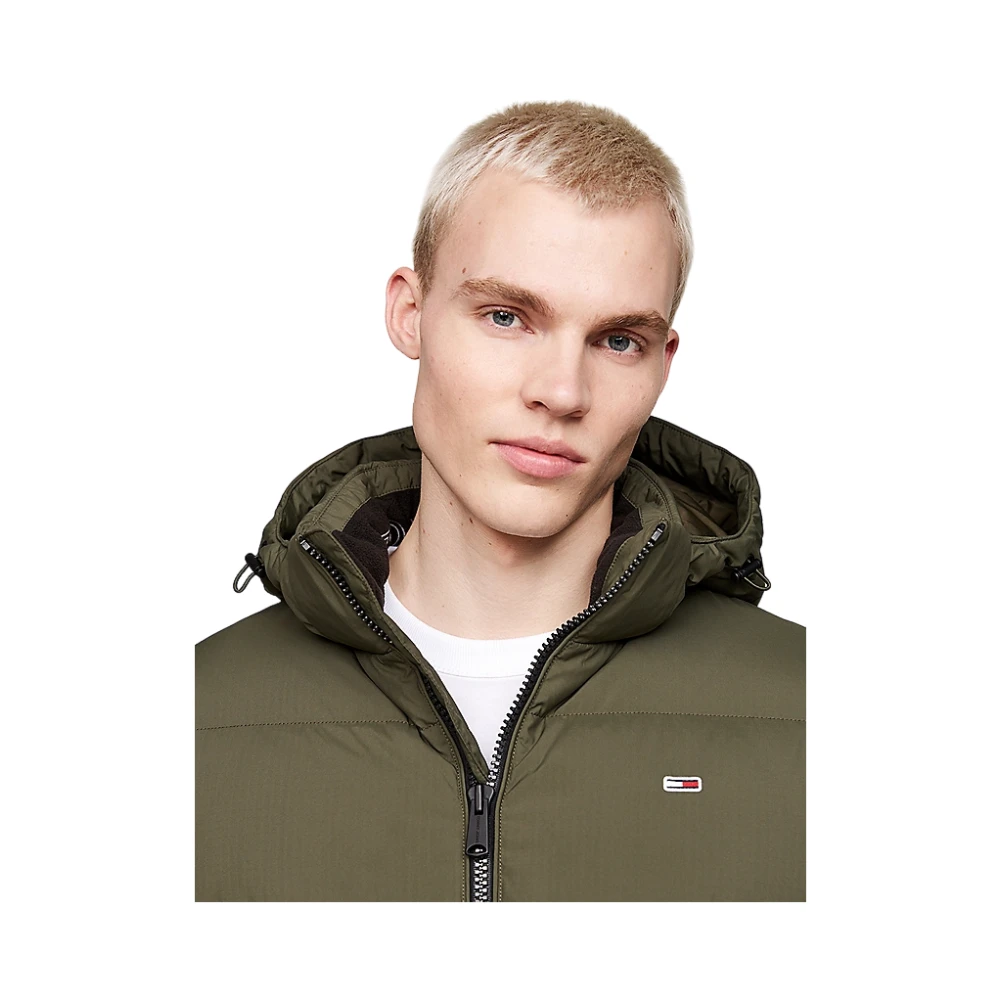 Tommy Jeans Groene Donsjas Aw24 Green Heren