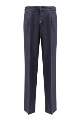 blue-linen-trousers-elastic-waist