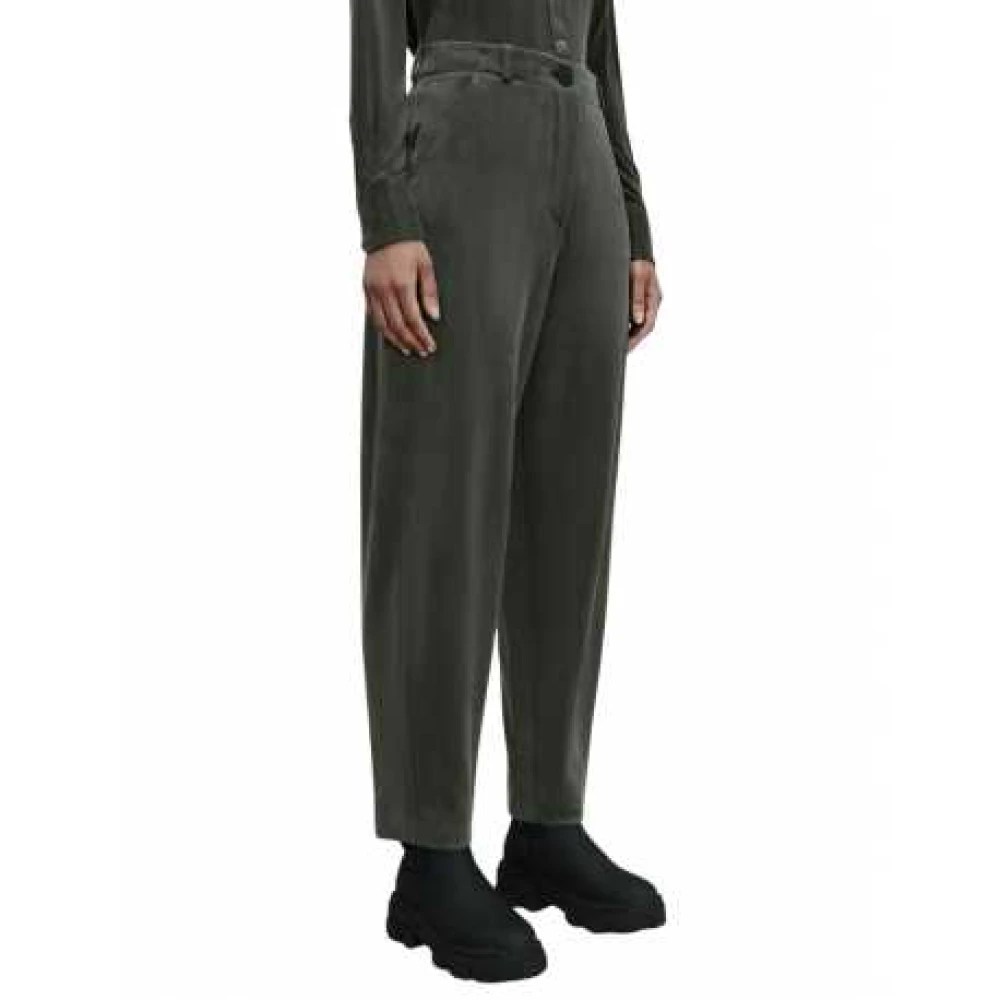 RRD High-waisted Cupro Carrot Broek Joanie Green Dames