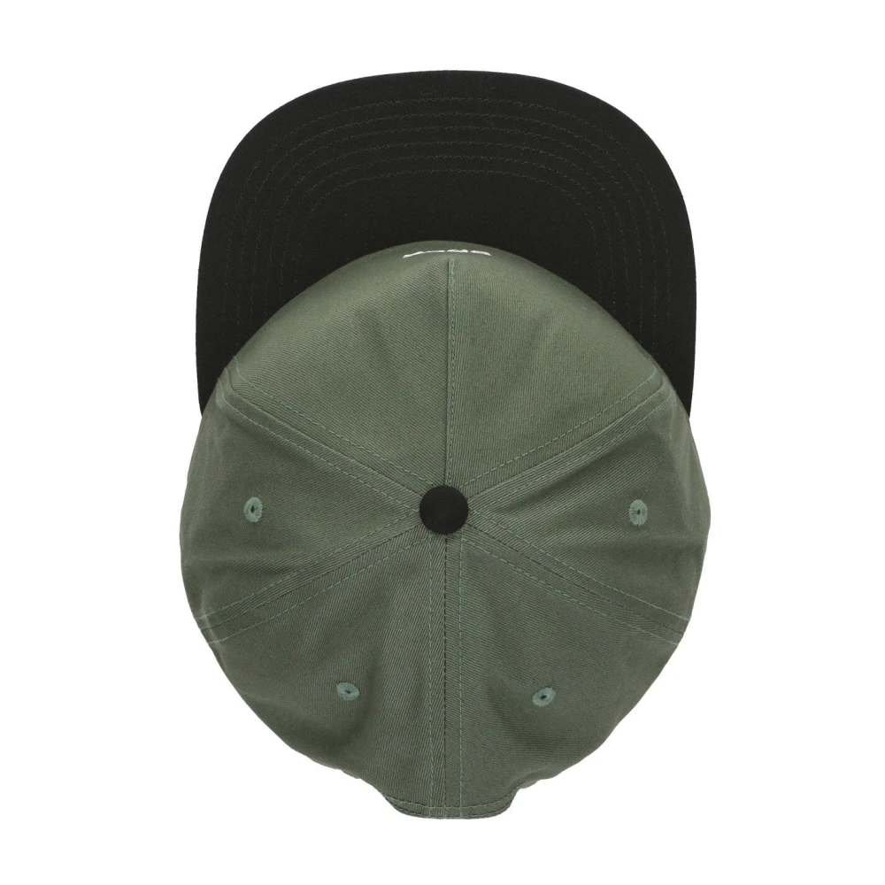 Obey Gebogen Klep Snapback Pet Green Heren