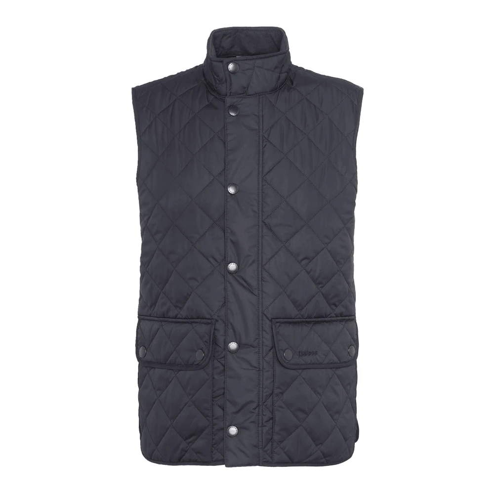 Barbour Quiltad Gilet Lowerdale Fiore Black, Herr