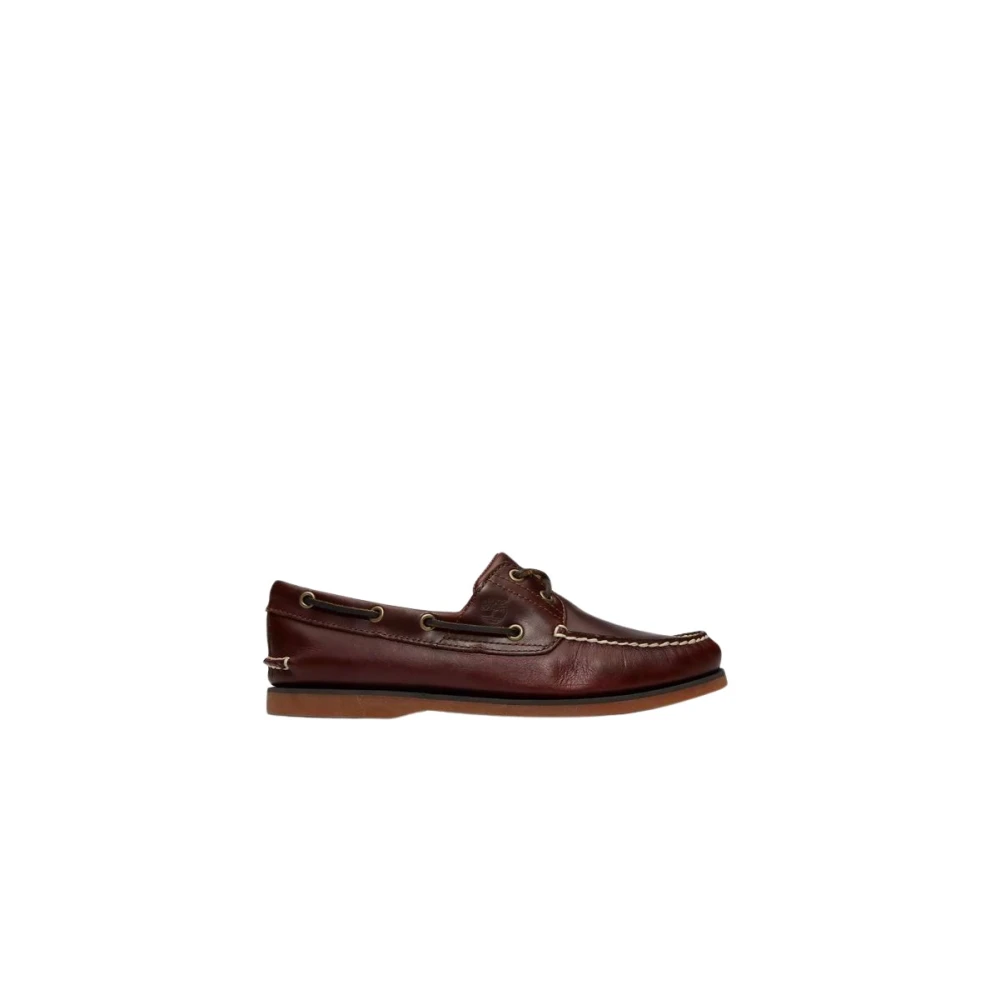 Timberland Men's Brown Classic 2-Eye Boat Shoe - Boat Shoes - 6 Uk - Shoes