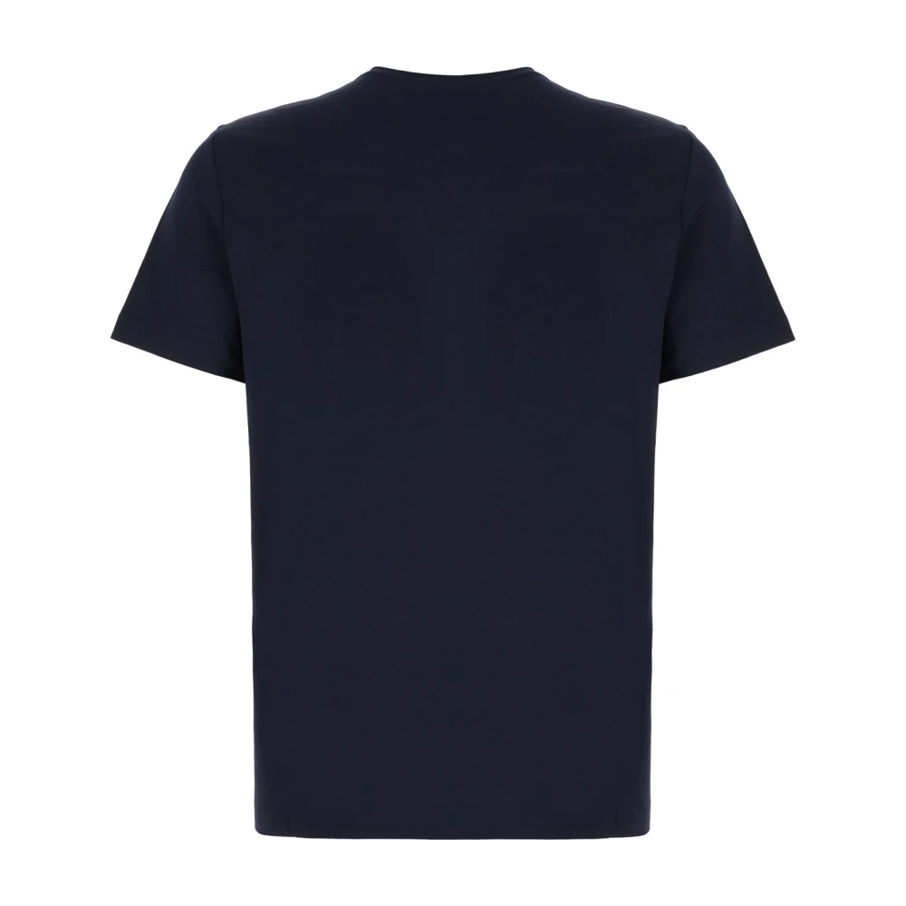 Dondup Casual Katoenen T-Shirt voor Mannen Blue Heren