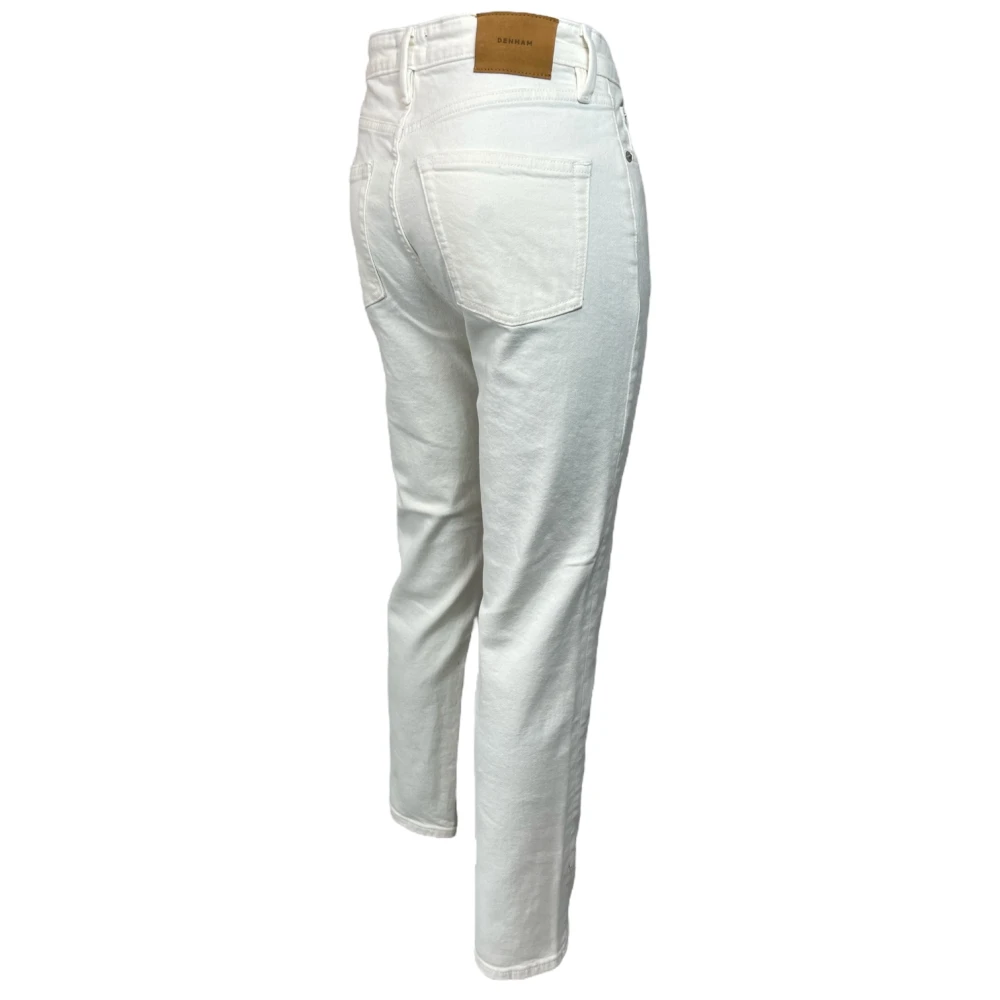 Denham Slim Fit Witte Dames Jeans Stretch White Heren