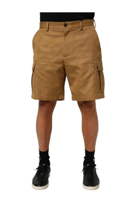 Cargo Bermuda Shorts med Logodetalj