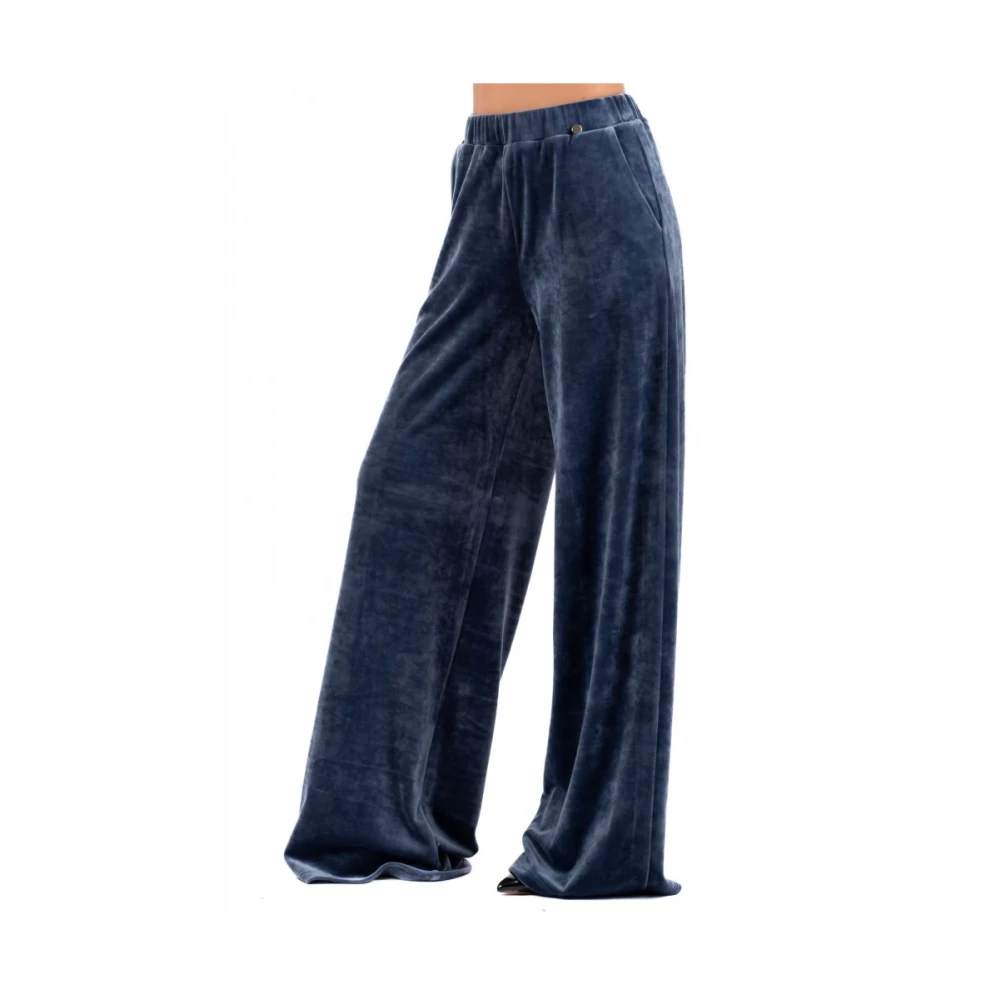 Luckylu Stijlvolle broek voor dames Blue Dames