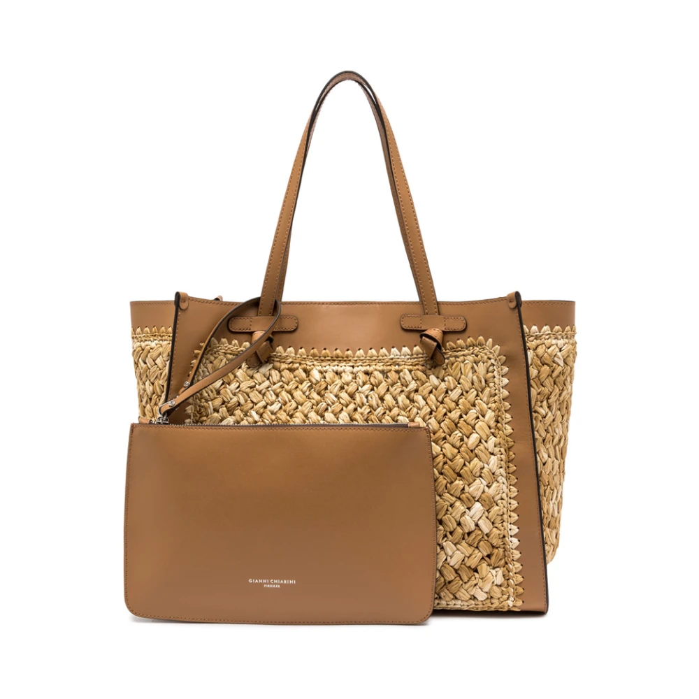 Gianni Chiarini Schoudertas Brown Dames