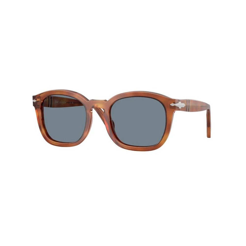 Persol Unisex Brown/Blue Po0082s 96/56 Sunglasses Acetate Geometric Normal - Image 3