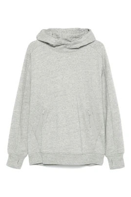Diagonal Raised Fleece Goggle Sweatshirt