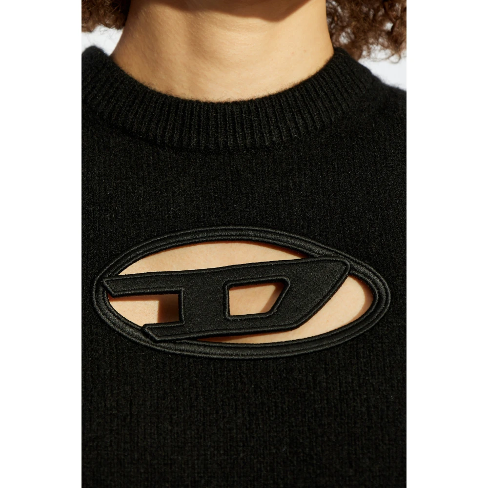 Diesel Vest M-Argarin-Sl Black Dames